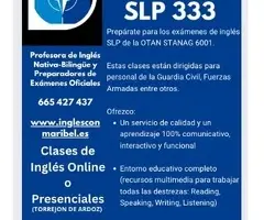 Clases de Inglés para SLP2, SLP3 (STANAG 6001)