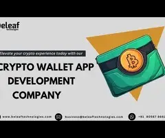 Leading Crypto Wallet App Development Company - Beleaf Technologies