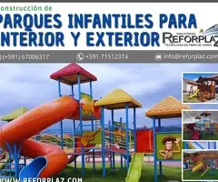 Construcción de Parques Infantiles: Calidad y Diversión Garantizada con REFORPLAZ - 2