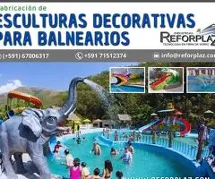 Esculturas Acuáticas de Calidad: Transforma tu Piscina con REFORPLAZ - 2