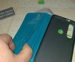 FUNDA DE LIBRO PARA  MOTOROLA G8 PLUS 5  € - 10