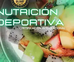 Nutricion Deportiva con aval internacional