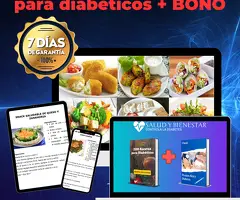 200 Recetas saludables para diabéticos + BONOS