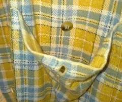 CAMISA  DE  CUADROS  AMARILLA   10   € - 8