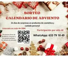 Calendario de Adviento cosméticos - 2