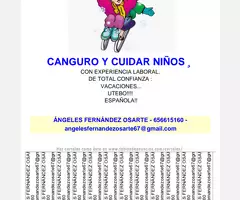 CANGURO Y CUIDADORA DE NIÑOS 