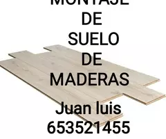 Instalacion de suelos de maderas laminados